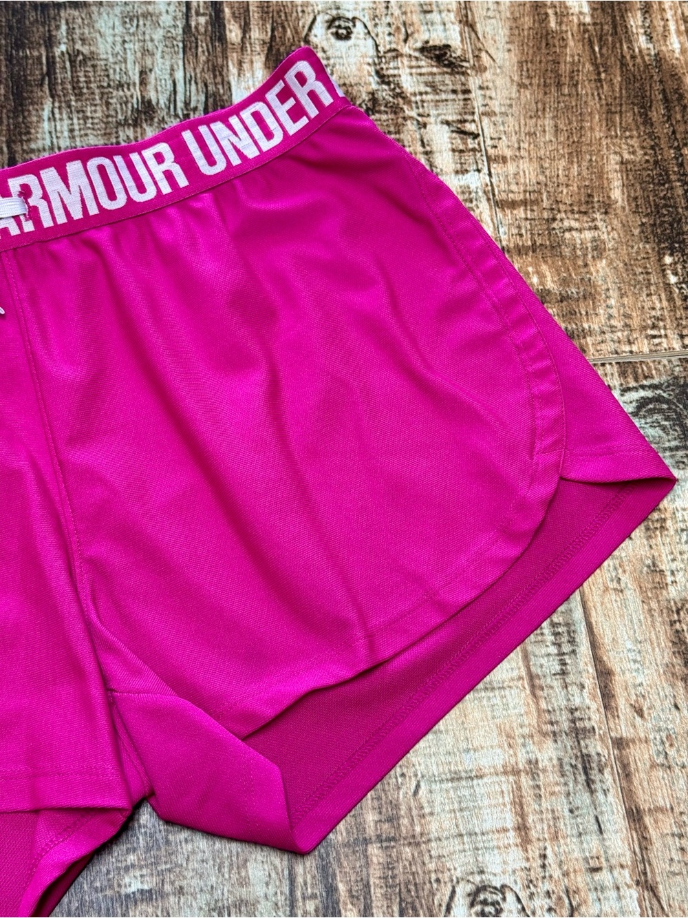 Women’s “Under Armour” Breast Cancer Shorts | #A19 - Picture 4 of 11